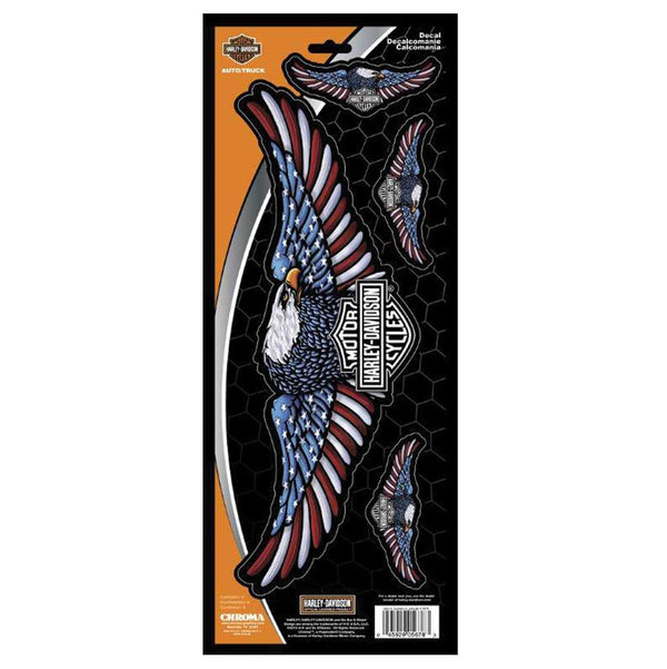 Harley-Davidson RWB American Eagle Logo Stick-On Decal CG5678