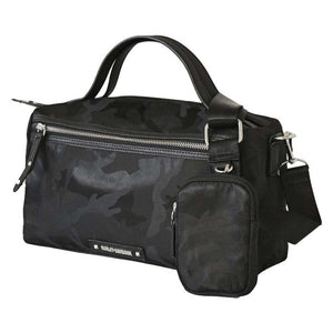Harley-Davidson Women's Silky Tonal Camouflage Pattern Satchel Purse CN2116S