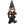 HARLEY-DAVIDSON Lady Biker Themed Polystone Garden Gnome, 4.5 x 11 in. 544902C