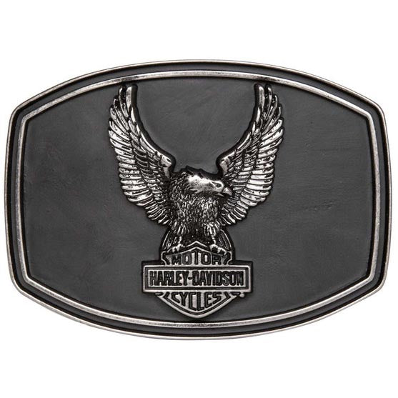 Harley-Davidson Men's Eagle Bar & Shield Belt Buckle HDMBU11780