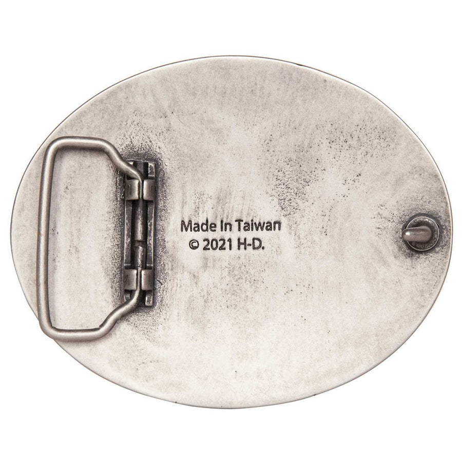 Harley-Davidson Men's #1 Logo Trademark B&S Black Buckle HDMBU11782