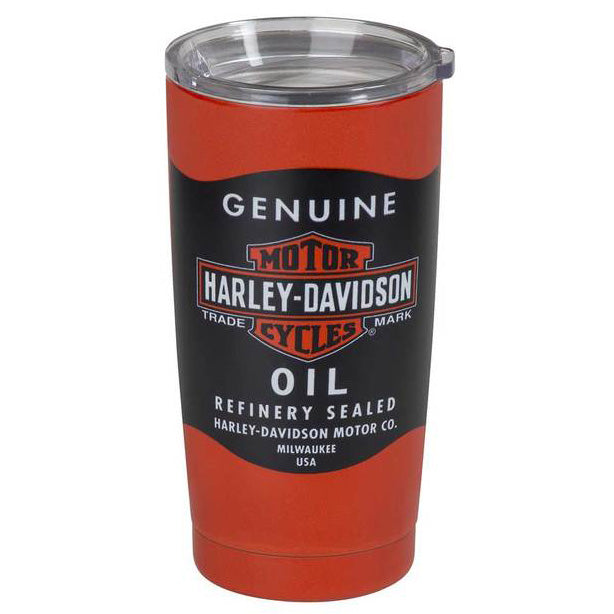 Harley-Davidson Oil Can Stainless Steel Insulated Travel Mug, 20 oz. HDX-98630