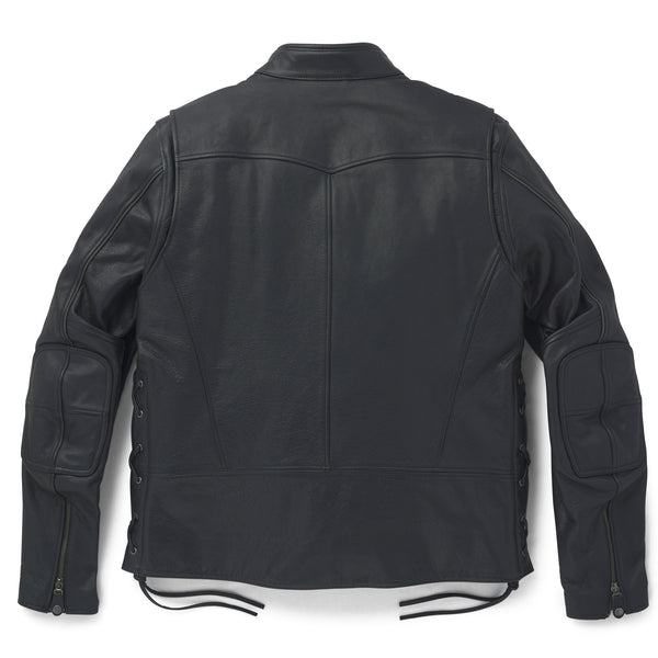 Harley-Davidson Men's Panhead III Leather Riding Jacket, Black 97032-22VM