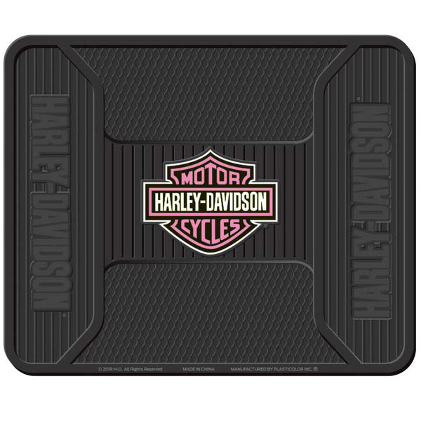 Elite Series Pink Bar & Shield Logo Utility Mat P1242P