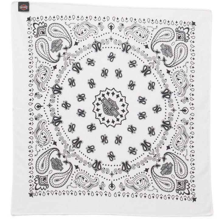 Harley-Davidson White Bandana 97696-22VX